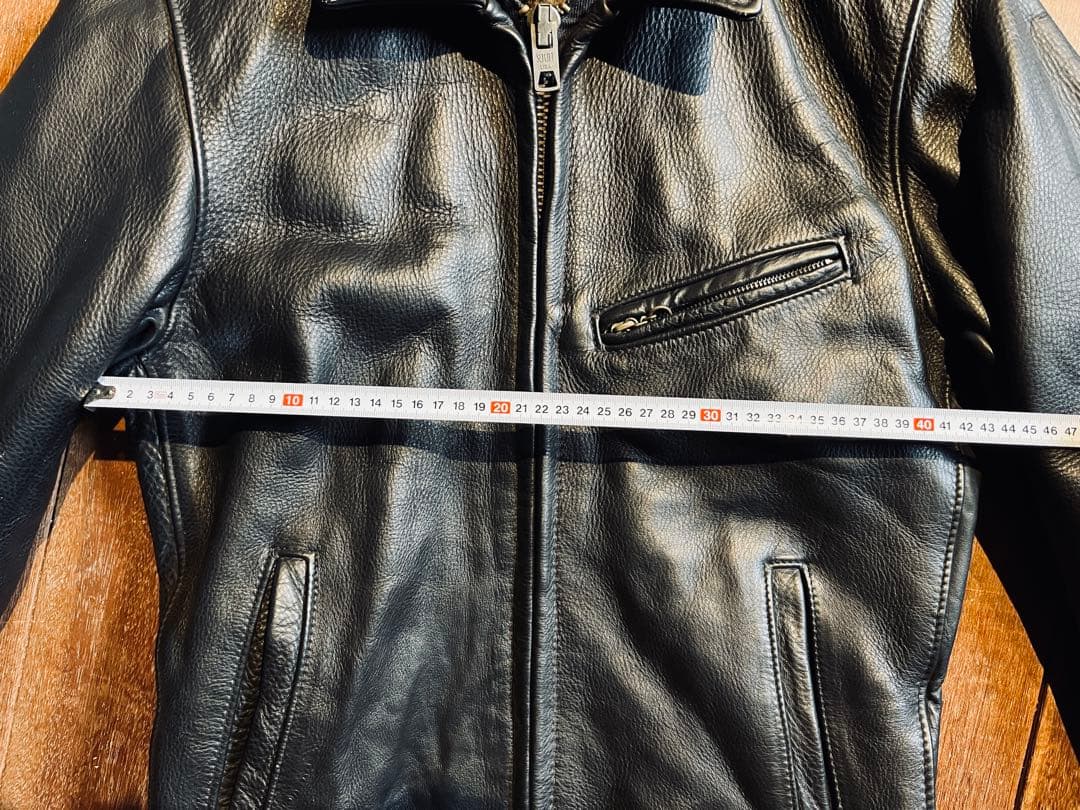 【希少34／極上USA製】Schott 681 Highwayman シングル