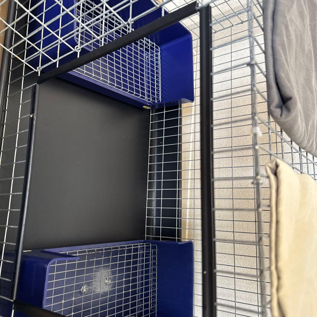 【mana】小動物用ケージ 布付き