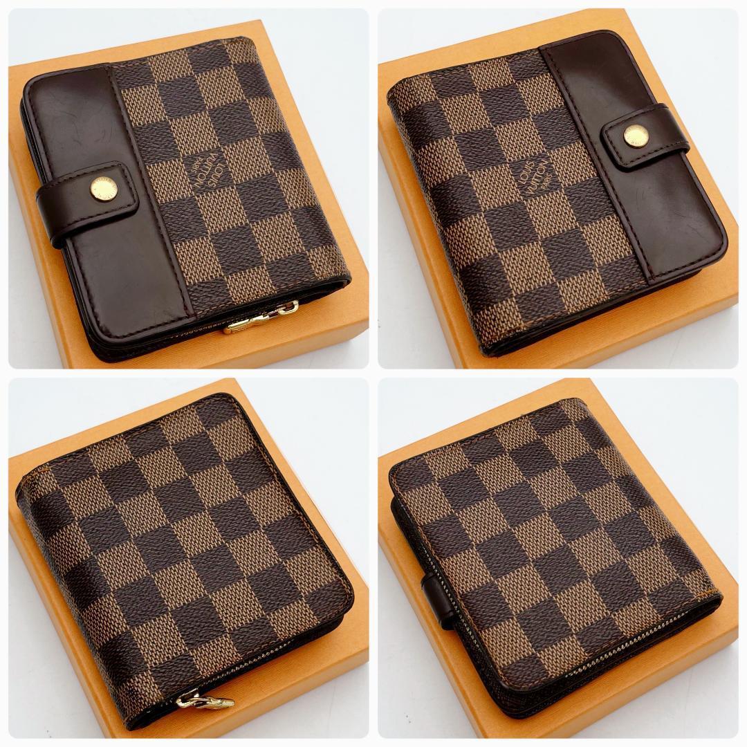 ルイヴィトン 新品未使用 ジッピー ダミエ 財布 正規保証2663