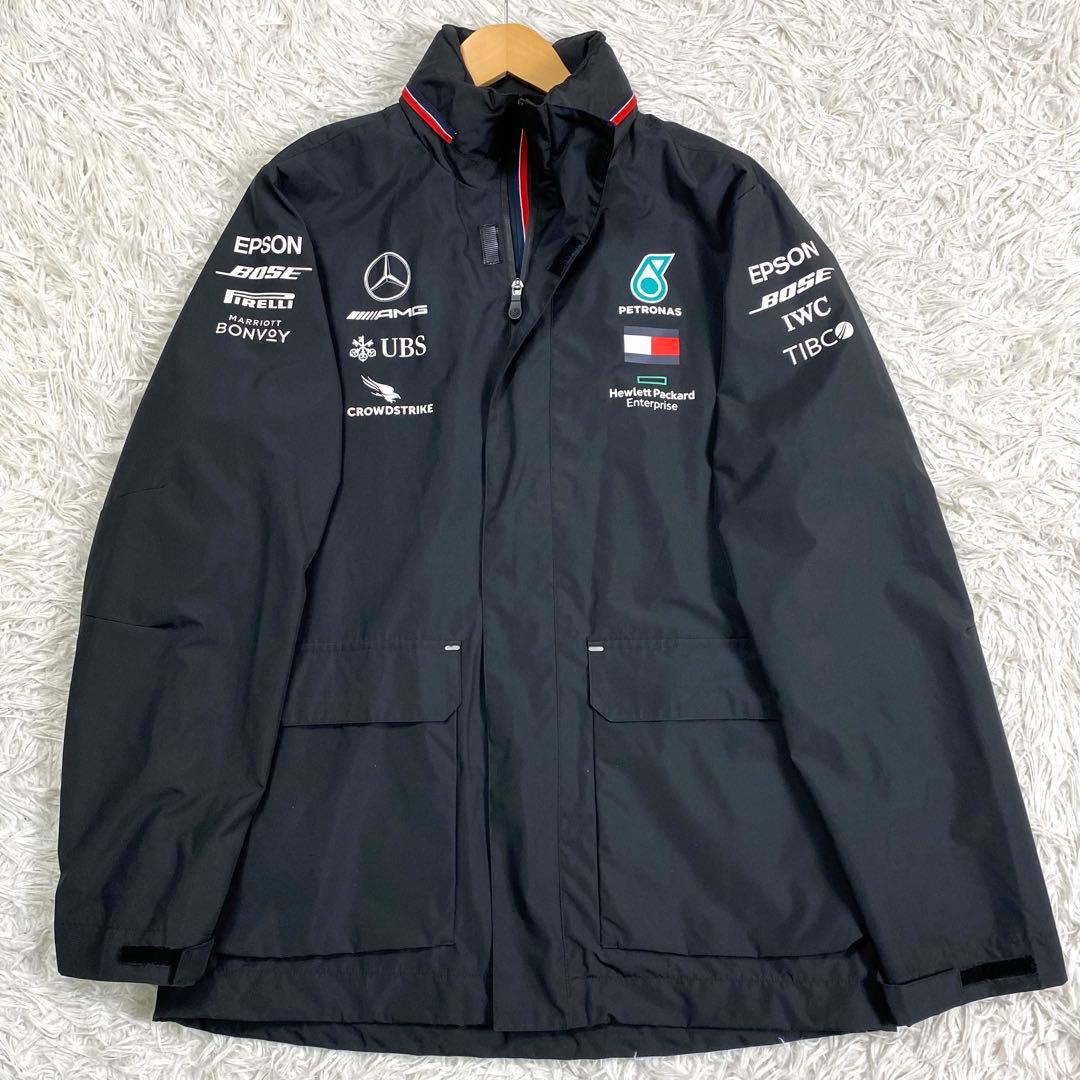 超希少✨極美品 メルセデスAMG ペトロナスF1 チーム リングジャケット 黒L