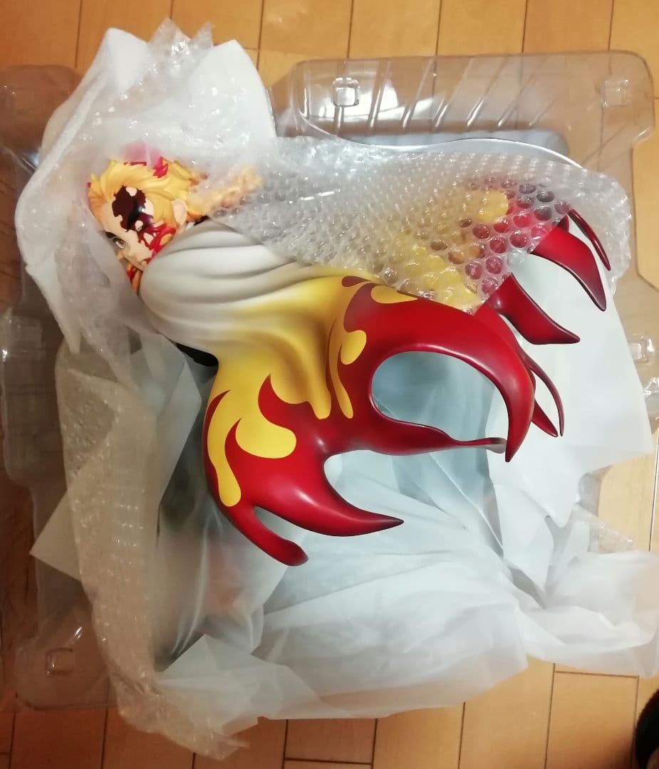 【開封品】フリーイング(FREEing) 鬼滅の刃 煉獄杏寿郎 1/4スケール