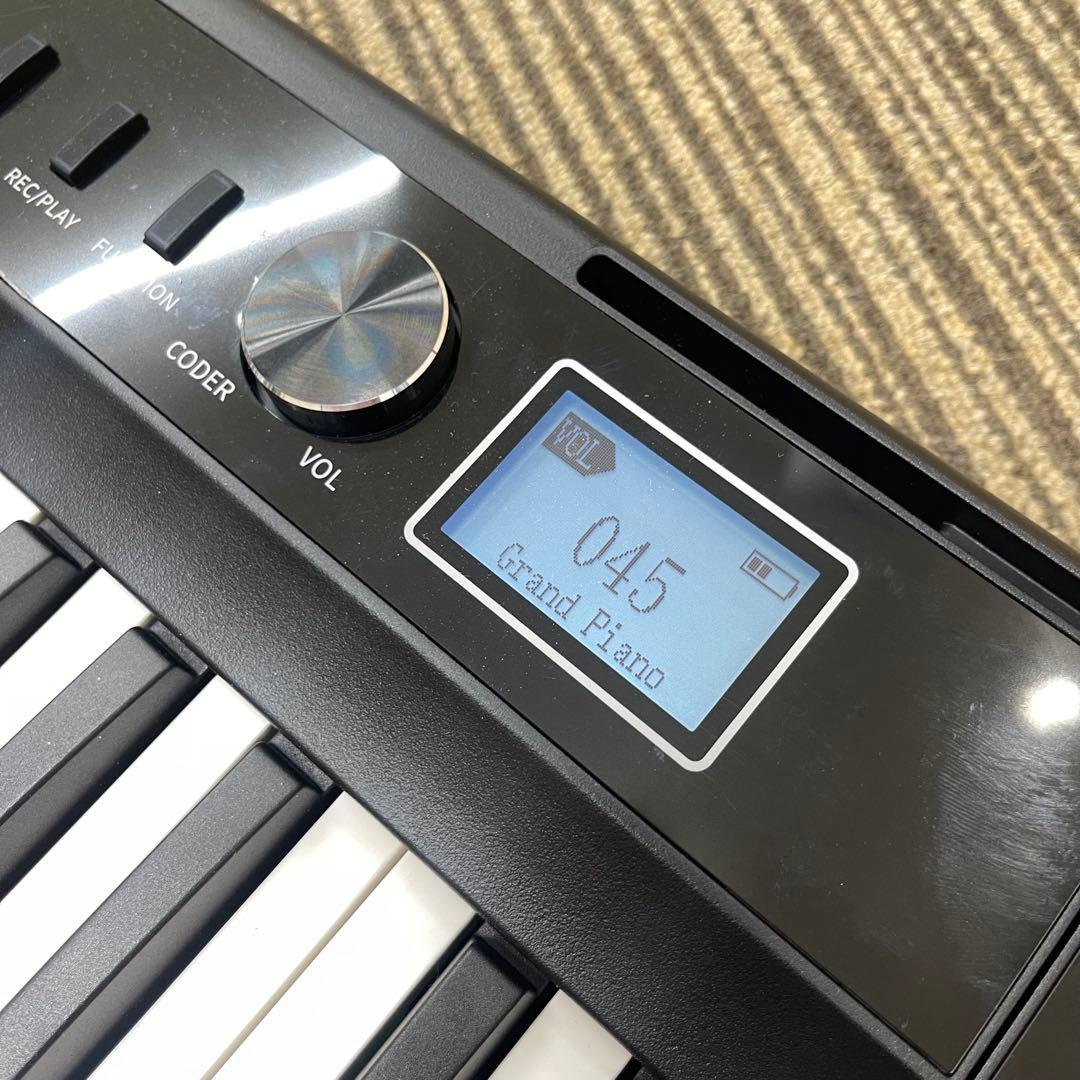 新品未使用◆電子ピアノ 88鍵盤 高音質 多機能 ブラック 黒