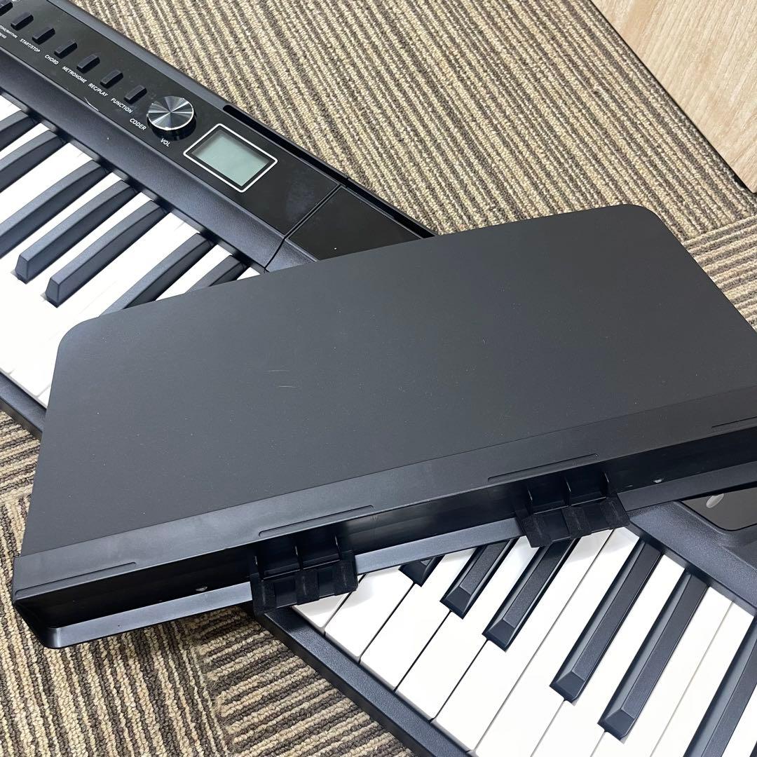 新品未使用◆電子ピアノ 88鍵盤 高音質 多機能 ブラック 黒
