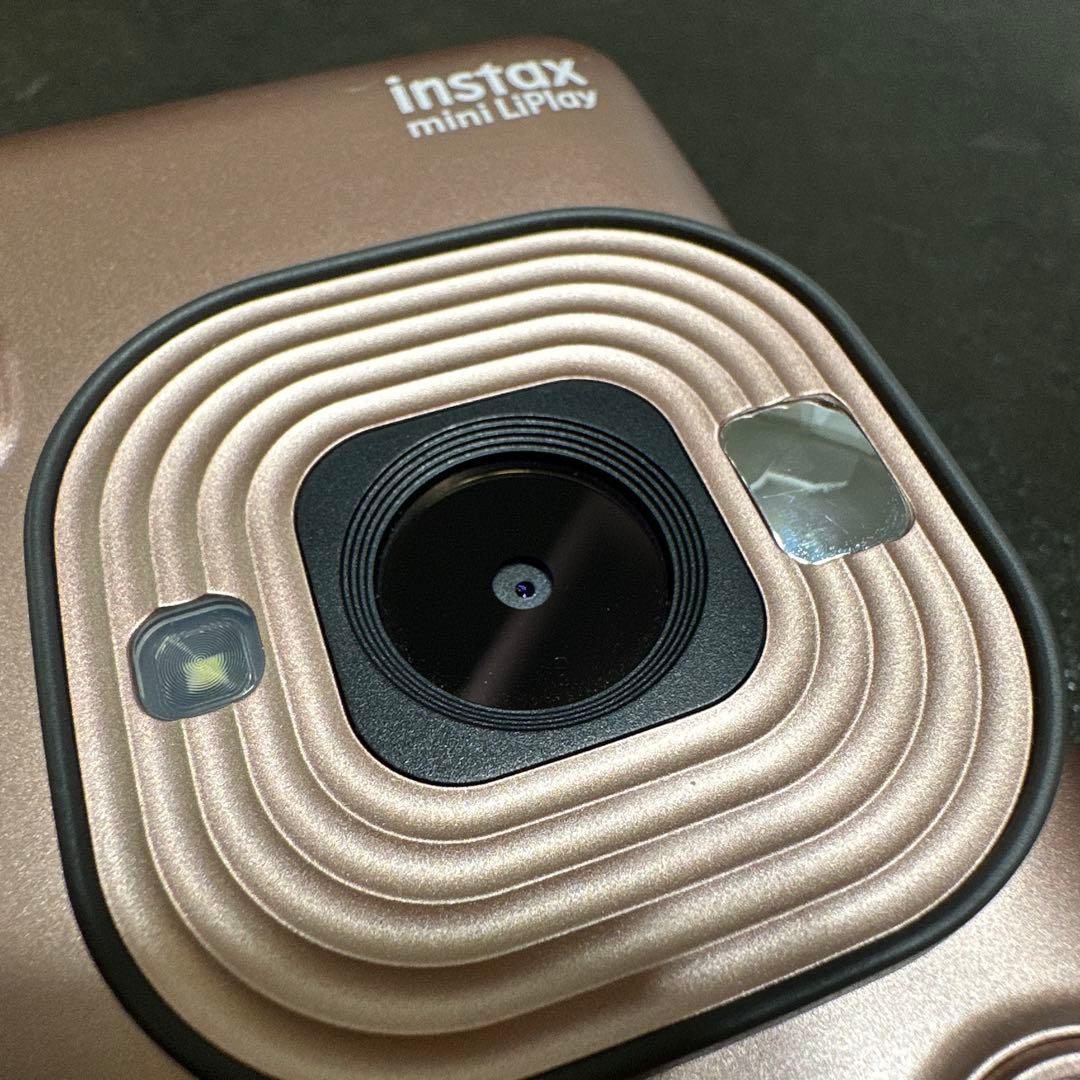 ★ 美品 ★ instax mini LiPlay ブラッシュゴールド