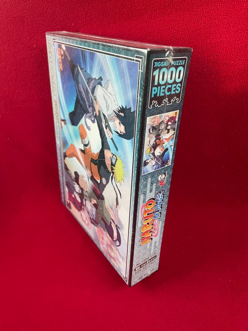 未開封 NARUTO -ナルト　疾風伝 激突ナルト対サスケパズル 1000ピース
