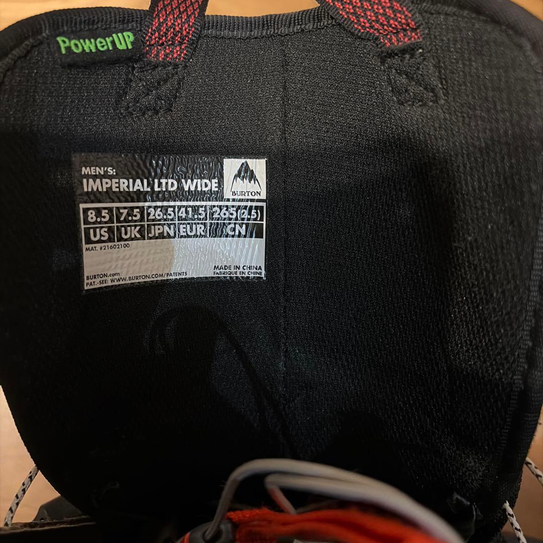 IMPERIAL LTD スノーボードブーツ ブラック 男性用