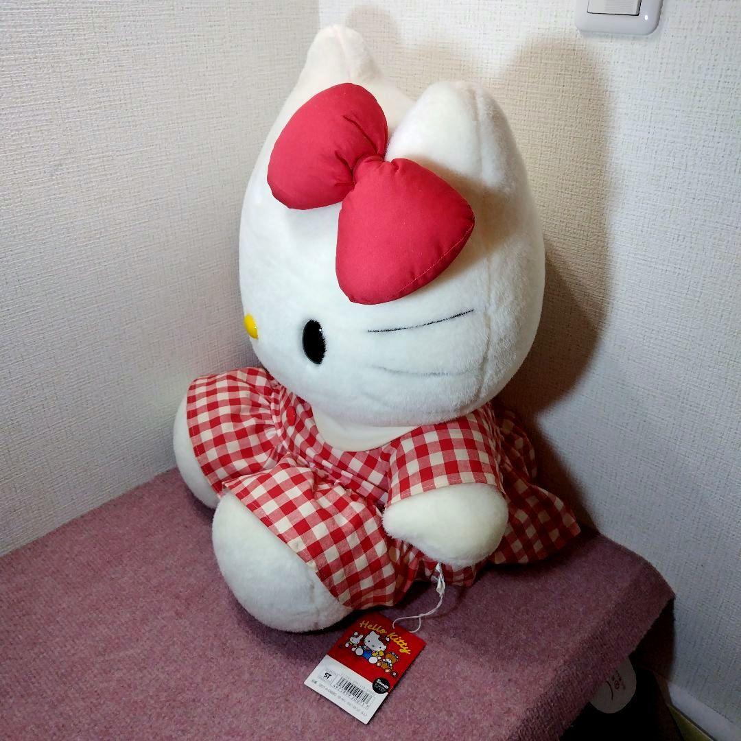 ✨レトロ✨HelloKitty✨ハローキティ✨ワンピースドレスぬいぐるみ✨日本製