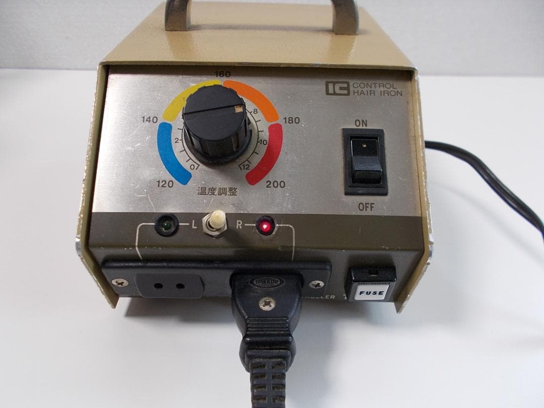 理容　八光コンピュータアイロン　トランス電子温度コントローラー　変圧器