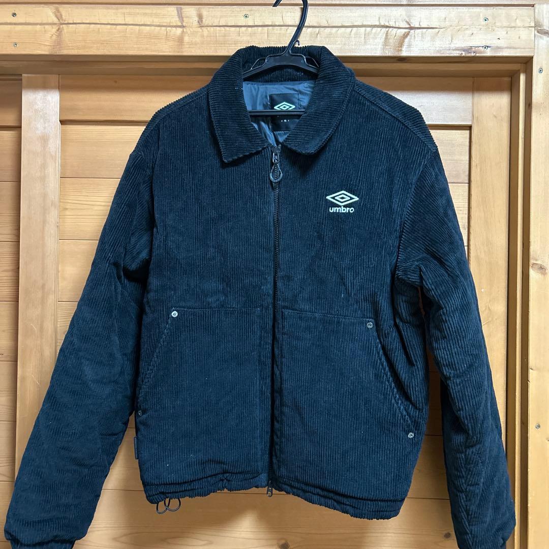 きぬ　umbro コーデュロイ ジャケット 黒