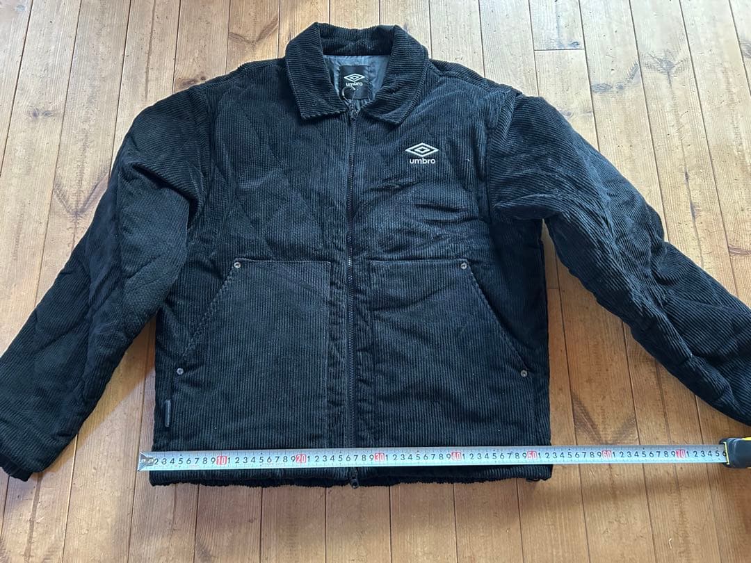 きぬ　umbro コーデュロイ ジャケット 黒