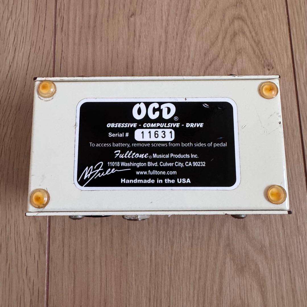 Fulltone OCD V1.3 RICOサイン入り 正規輸入品