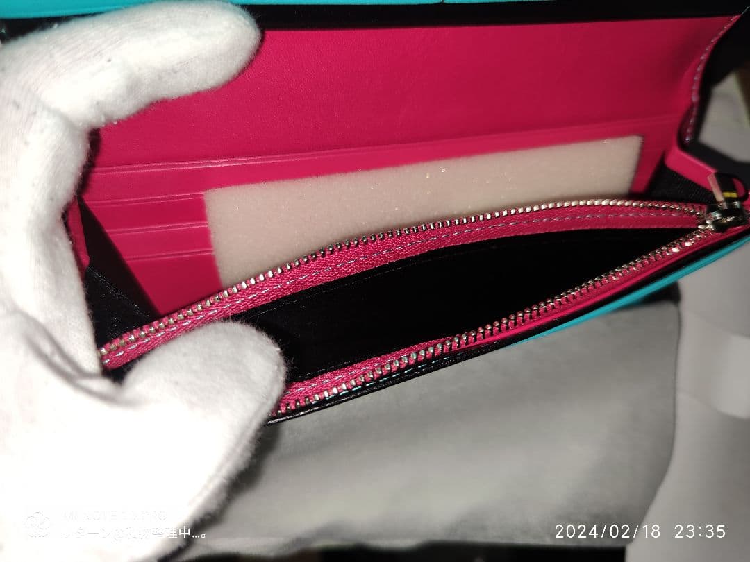 初音ミク 10周年 記念 本革 長財布 未使用 スペシャルカード付き