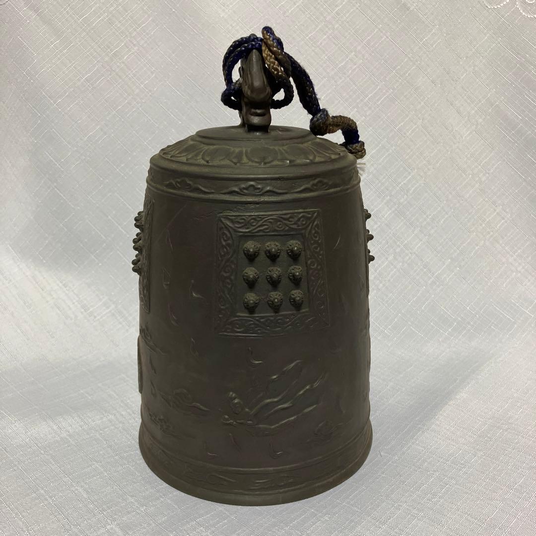 茶道具　砂張　喚鐘　一ノ瀬宗辰　と萩焼立鼓　蓋置