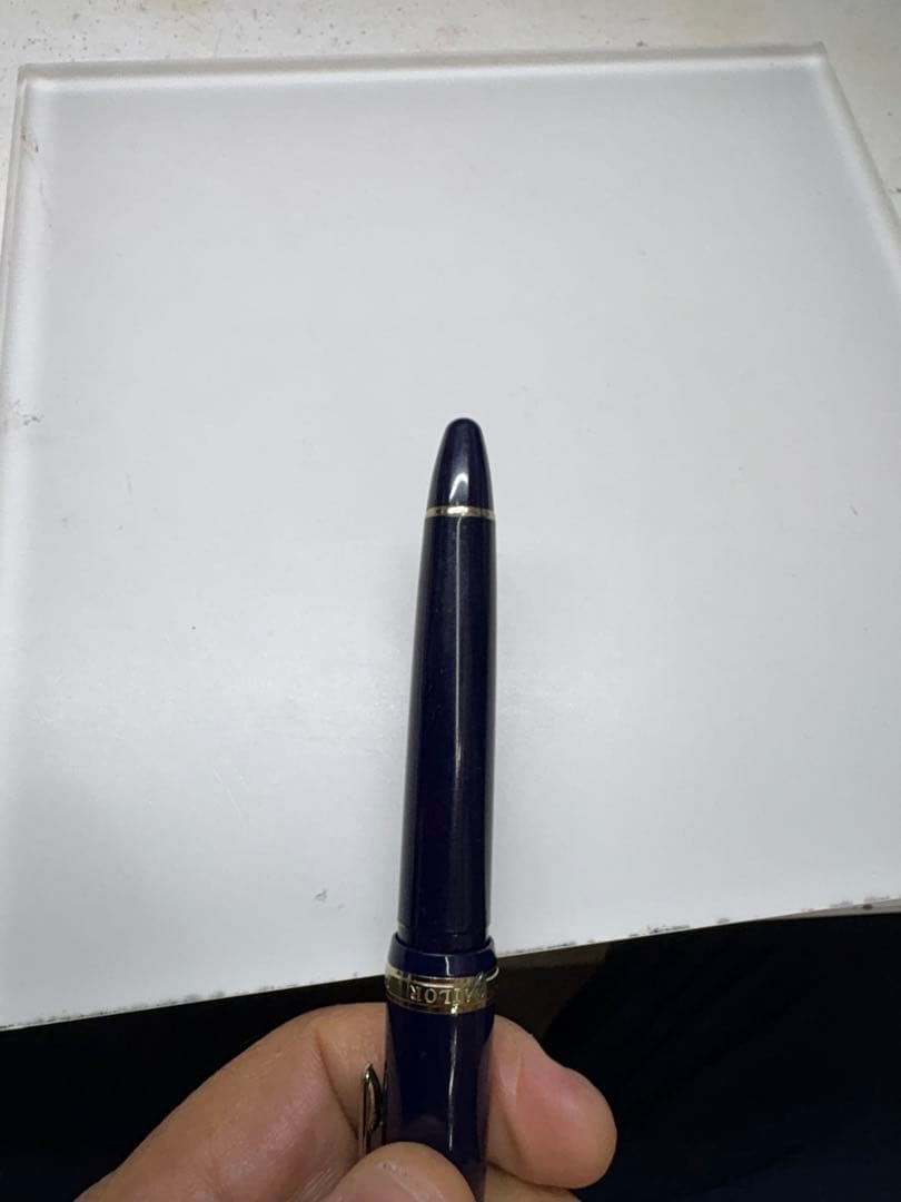 セイラー万年筆・21K・紫色・中古品