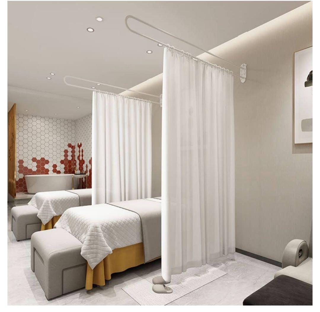 エステサロン　カーテンレール2個セット