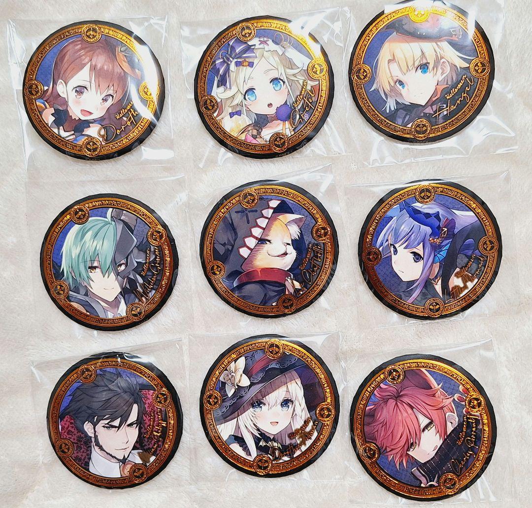 グリムノーツ　ハロウィン　缶バッジ