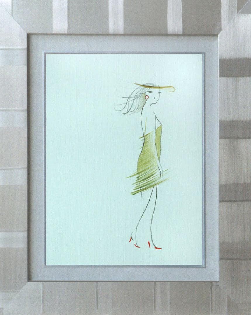 油絵 菅家令子 絵 絵画 インテリア F4-080314 人物 女性像