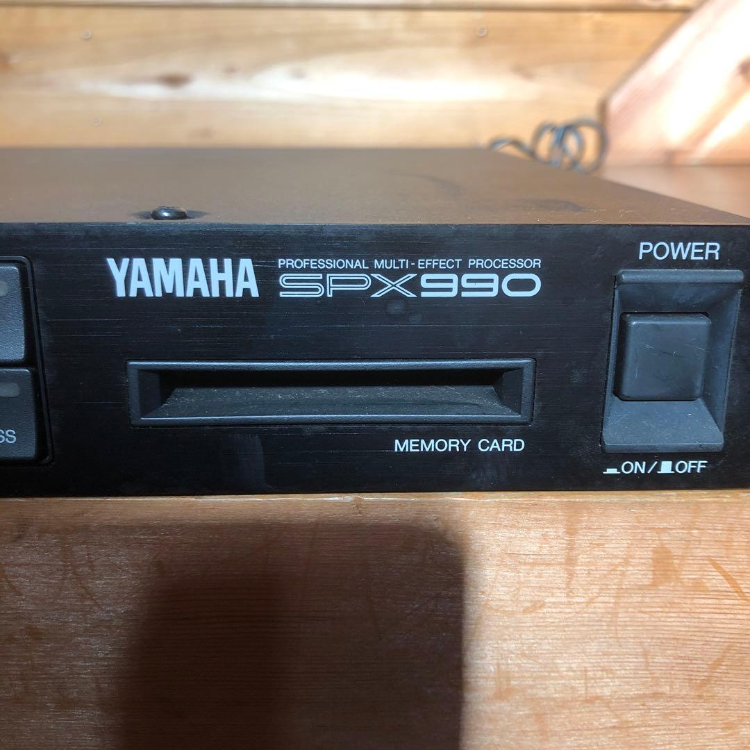 YAMAHA SPX 990 プロフェッショナルマルチエフェクトプロセッサー
