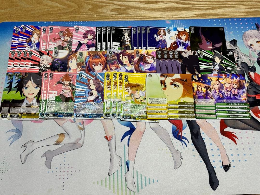 ウマ娘　ストブ扉　チョイス、宝、デッキパーツ　スリーブ付き