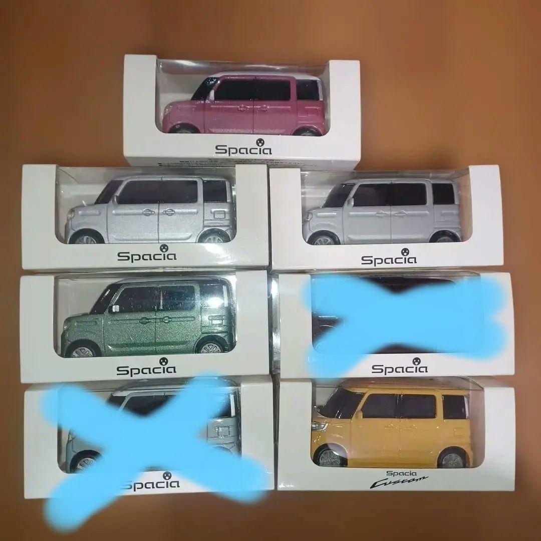 【非売品】SUZUKI SPACIA スズキ スペーシア プルバックカーセット