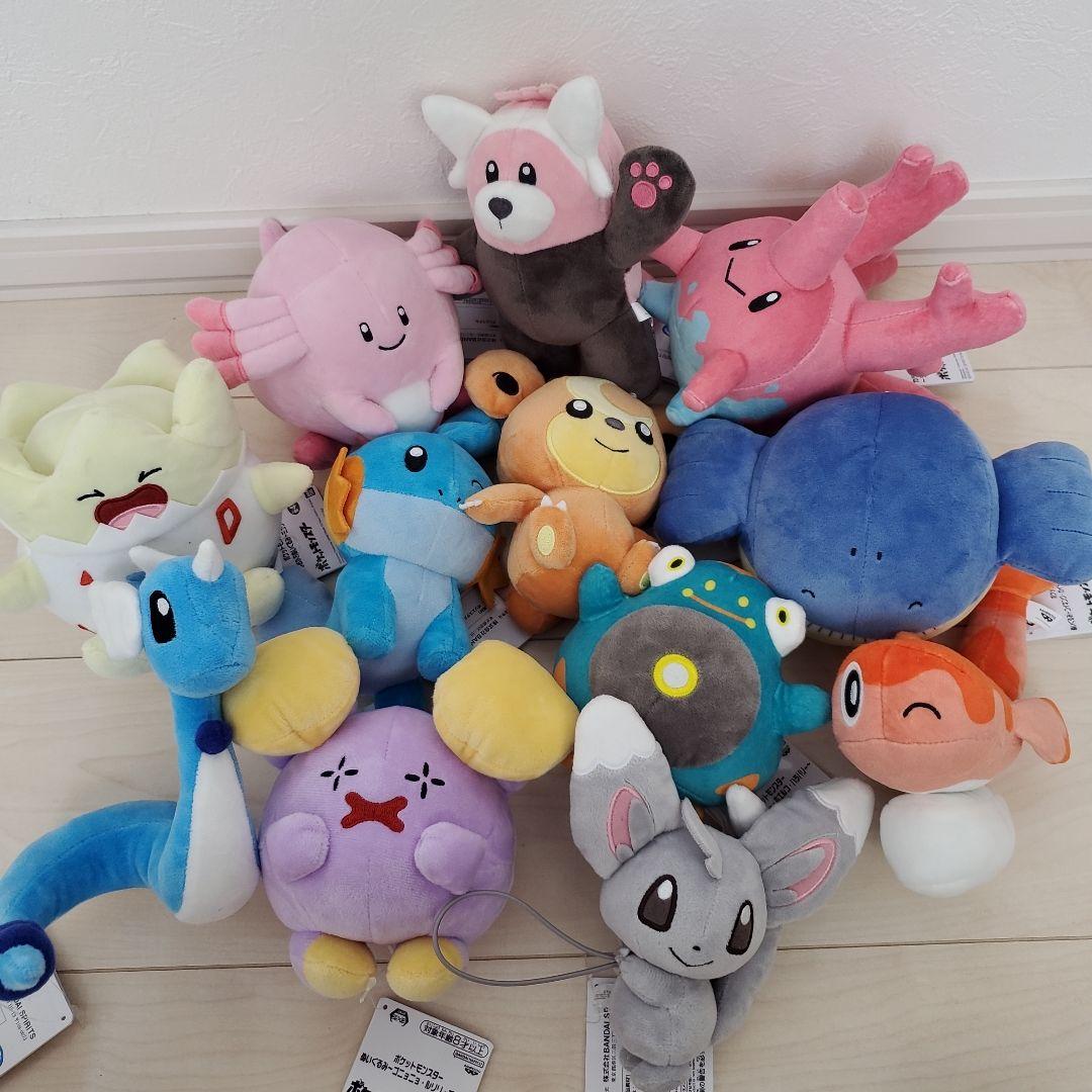ポケモン ぬいぐるみ 12点セット サニーゴ キテルグマ シャリタツ など
