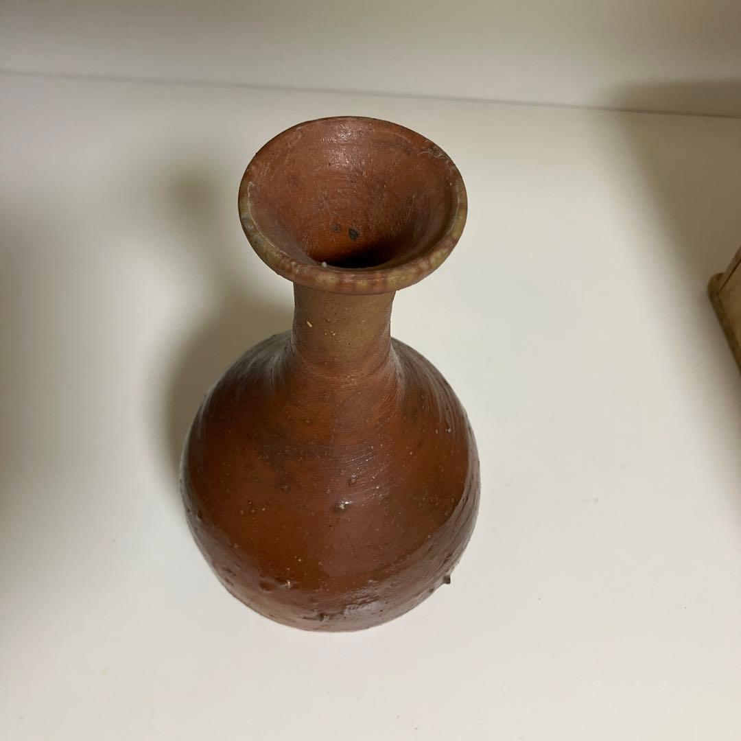 備前焼　花入れ　森風来作品