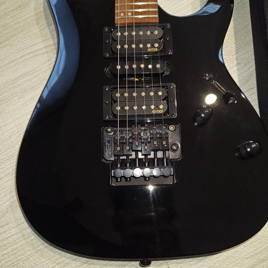 状態良好 エレキギター Cort X250 ブラック 黒