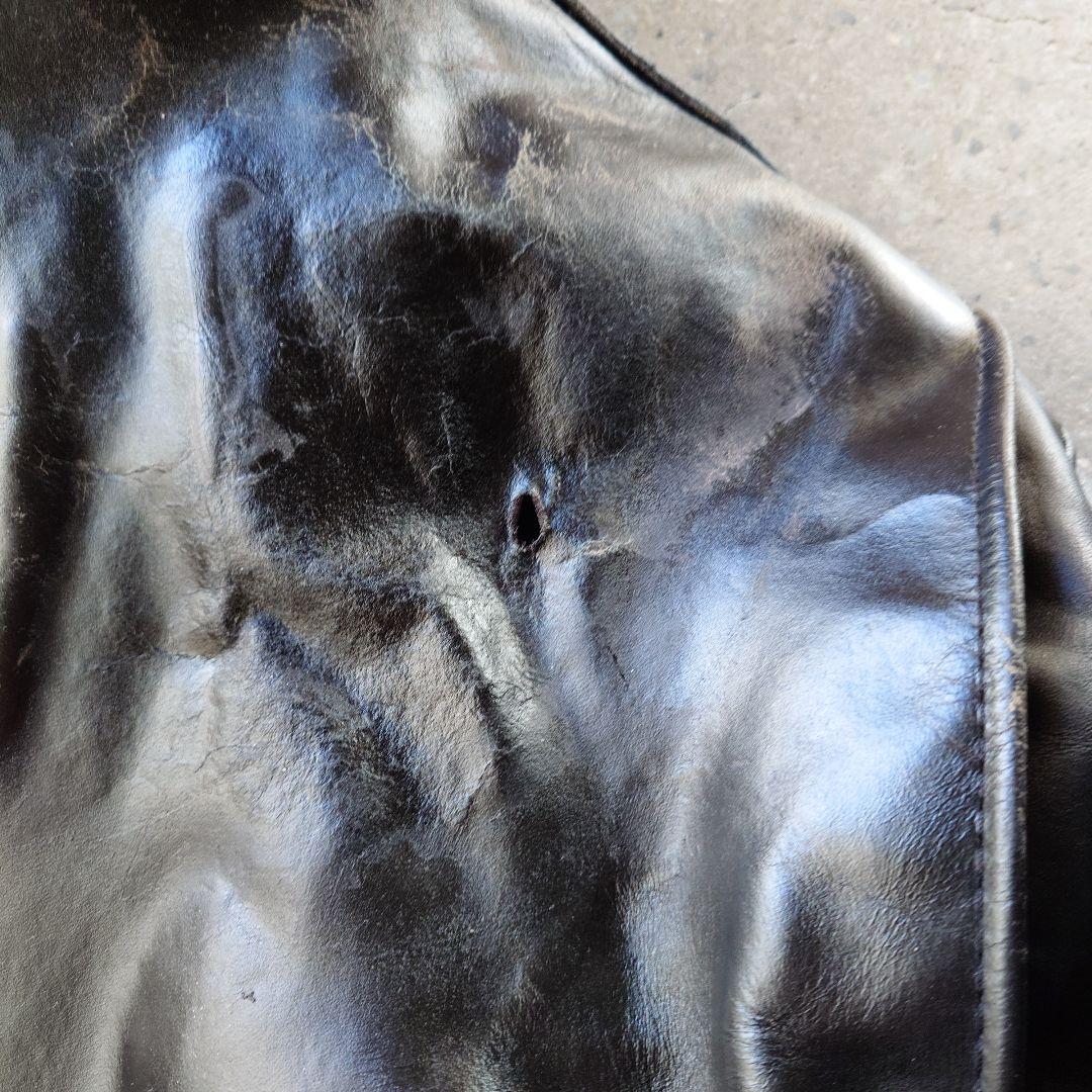 schott 641 ショットシングルライダースレザー アメリカ製 40