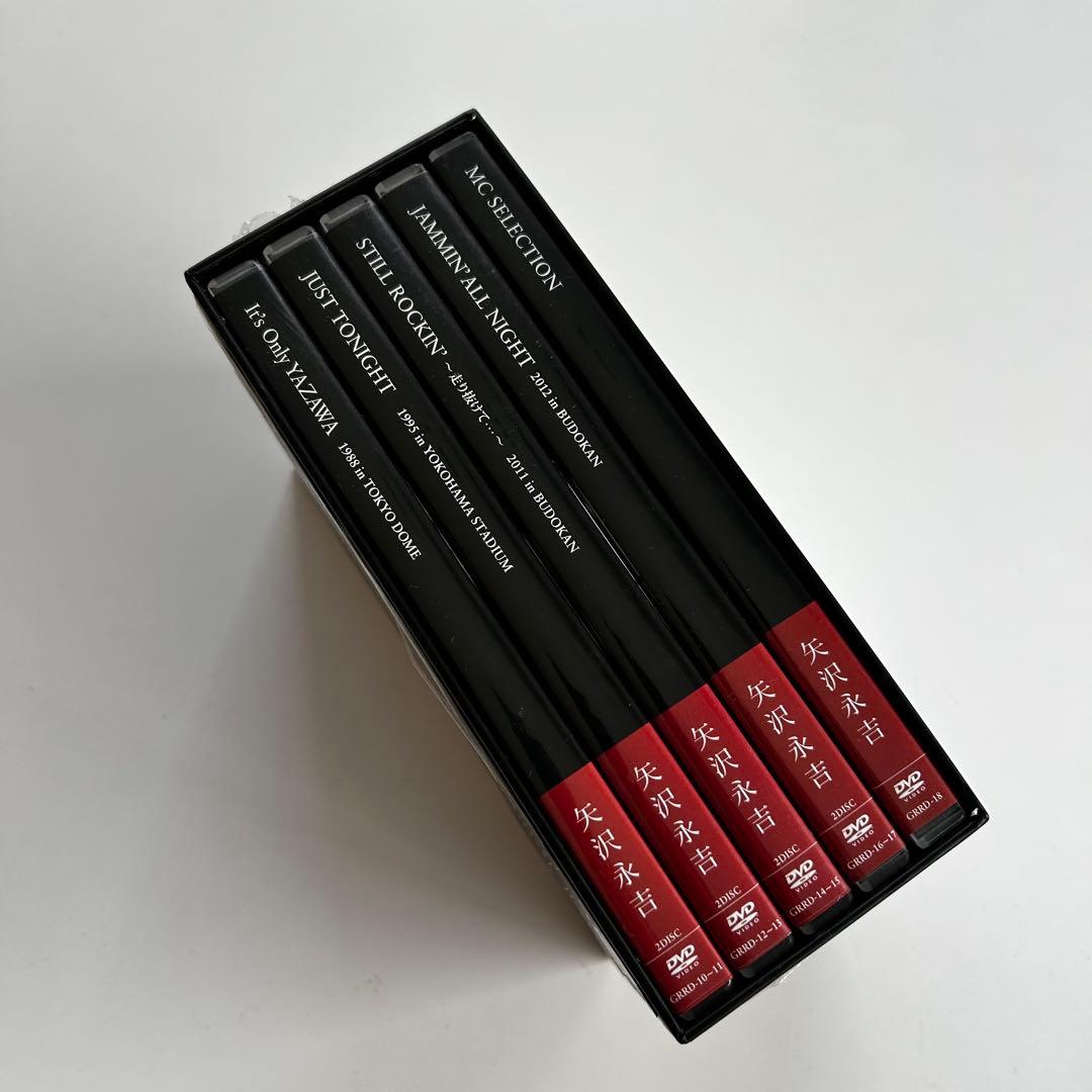 美品 矢沢永吉 TREASURE BOX DVD 5枚セット