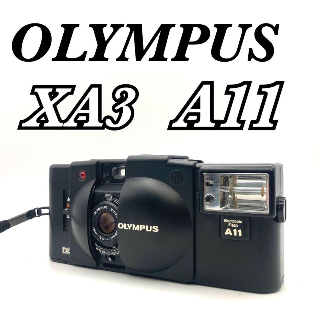 【完動品】OLYMPUS XA3 A11 コンパクトフィルム 動作確認済
