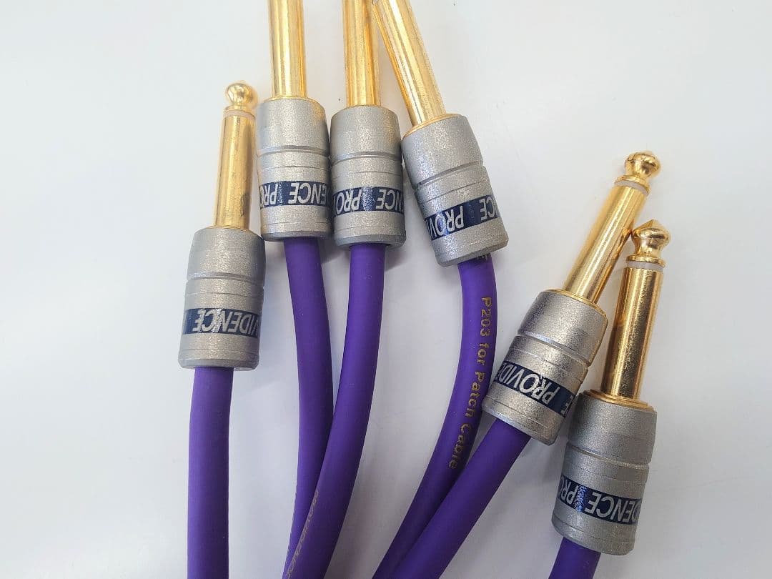 PROVIDENCE P203 フォンケーブル・パッチケーブル 6本セット