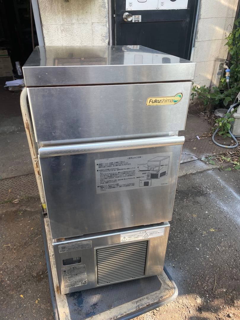 微笑フクシマガリレイ 業務用製氷機 25kgステンレス製