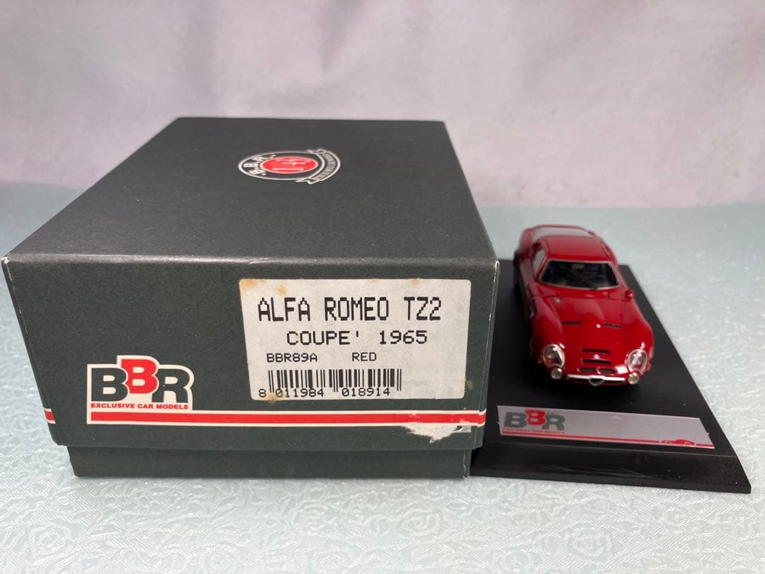 BBR アルファ・ロメオ　TZ2 クーペ　1965年　レッド