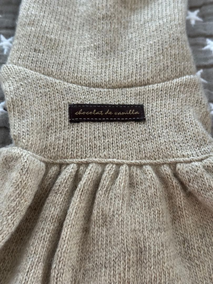 アトリエgg⭐︎ノースリーブ⭐︎ワンピース⭐︎ベージュ⭐︎１ハーフ