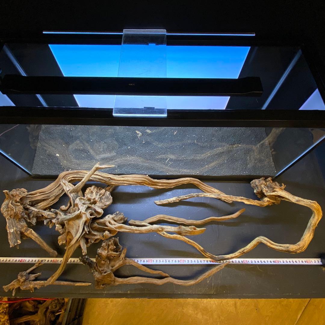 MSRW-6335 天然流木レイアウトセット　スリムウッド　アクアリウム