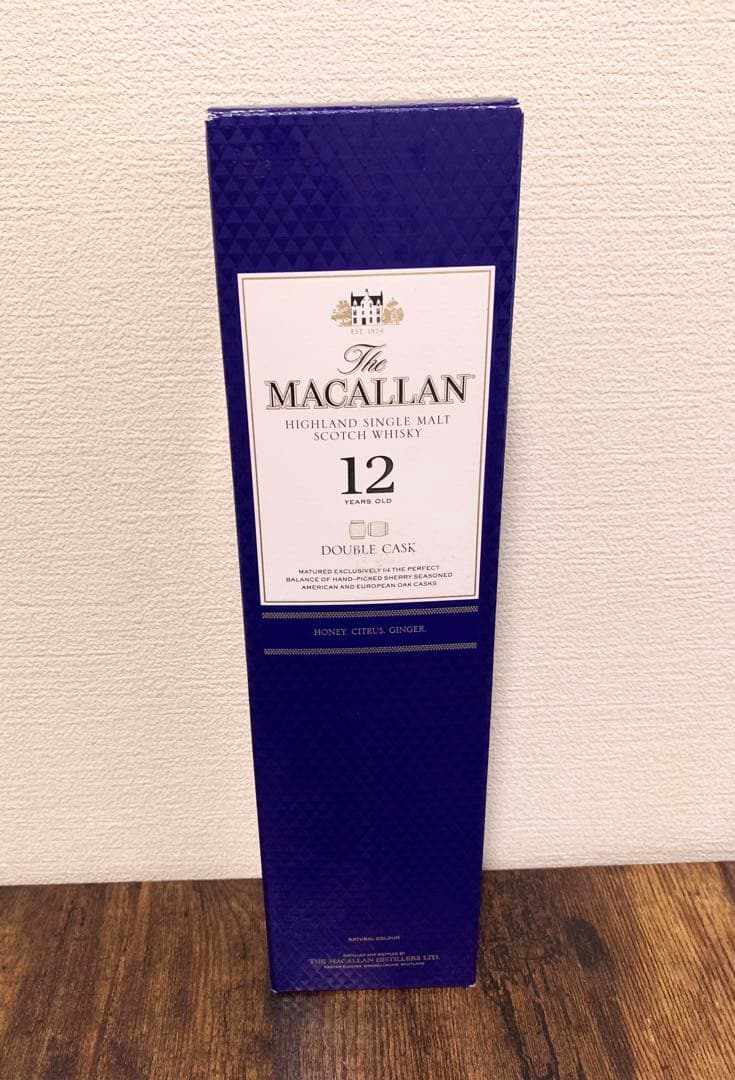 【✨新品未開封✨箱付き✨】マッカラン12年ダブルカスク/ウイスキー/700ml
