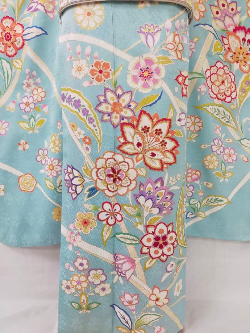 売約済み【WA-Modern】★★正絹　京友禅　振袖　7点フルセット★★