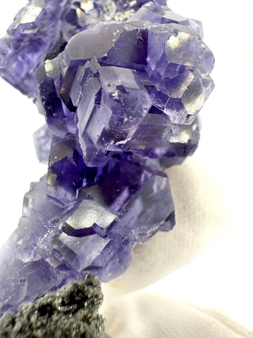 『ツリー』タンザナイト　フローライト　原石　鉱物標本　天然石　蛍石