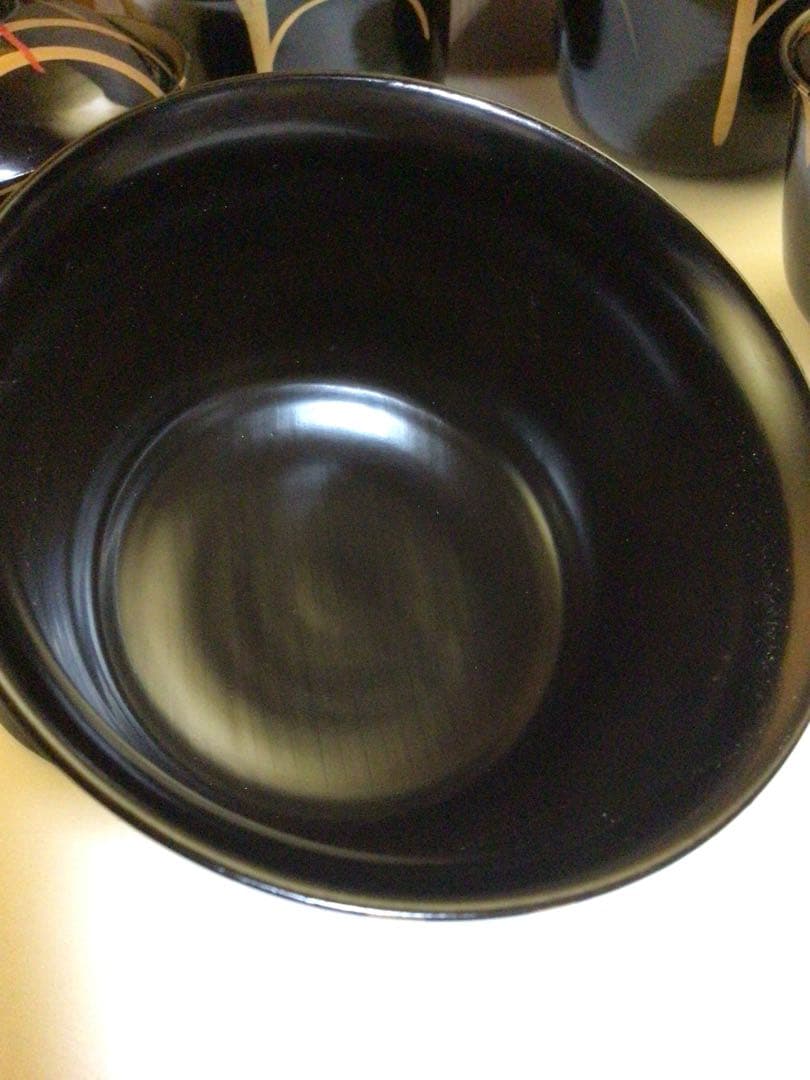 可愛い形のお椀５客セット 共箱付き