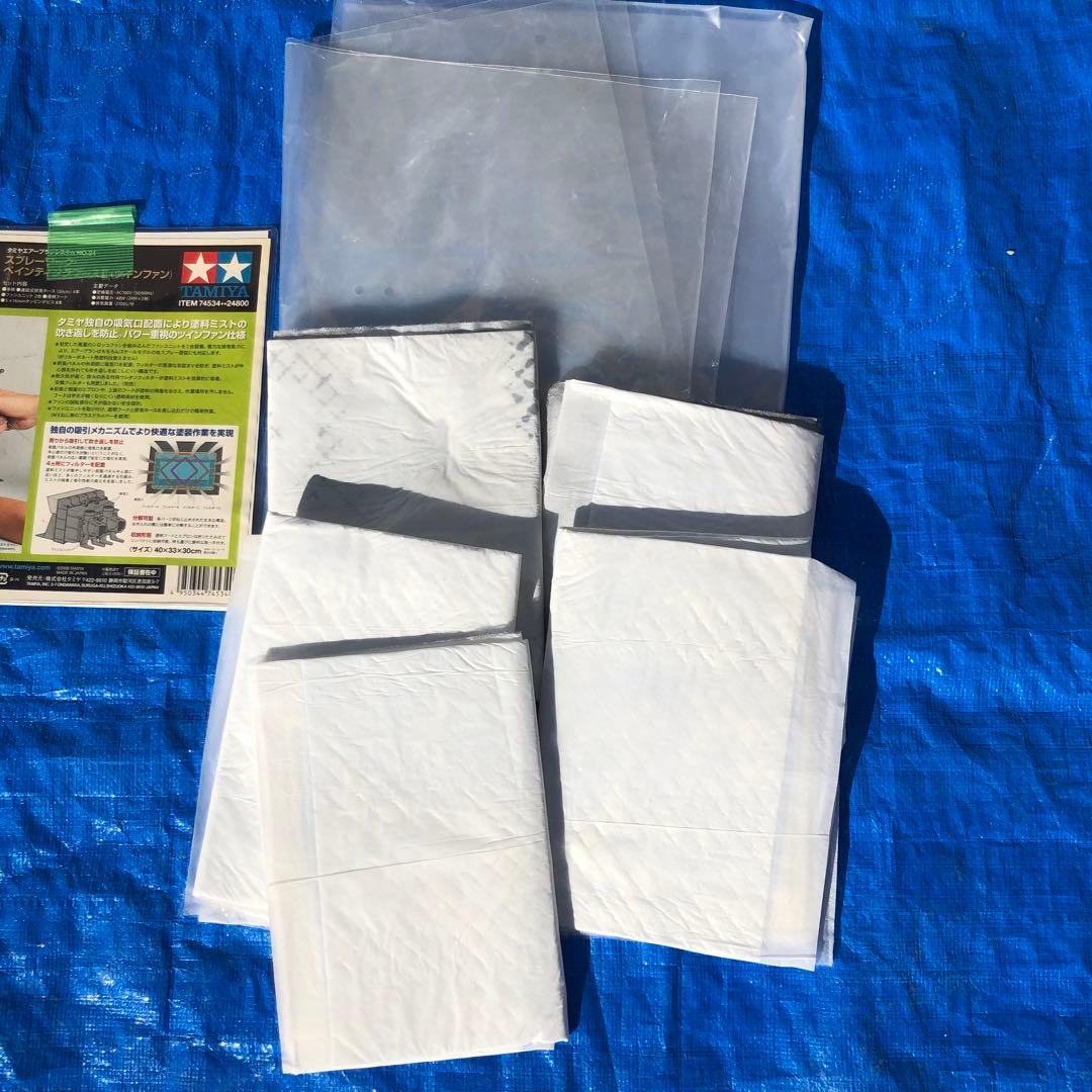 タミヤ スプレーワーク ペインティングブース ツインファン おまけ付き