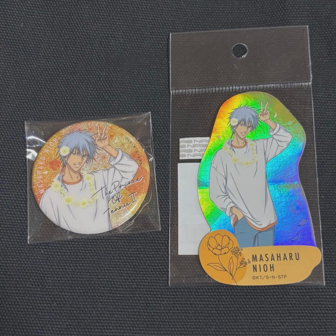 【テニスの王子様/テニプリ】花冠 グリッター ステッカー 仁王