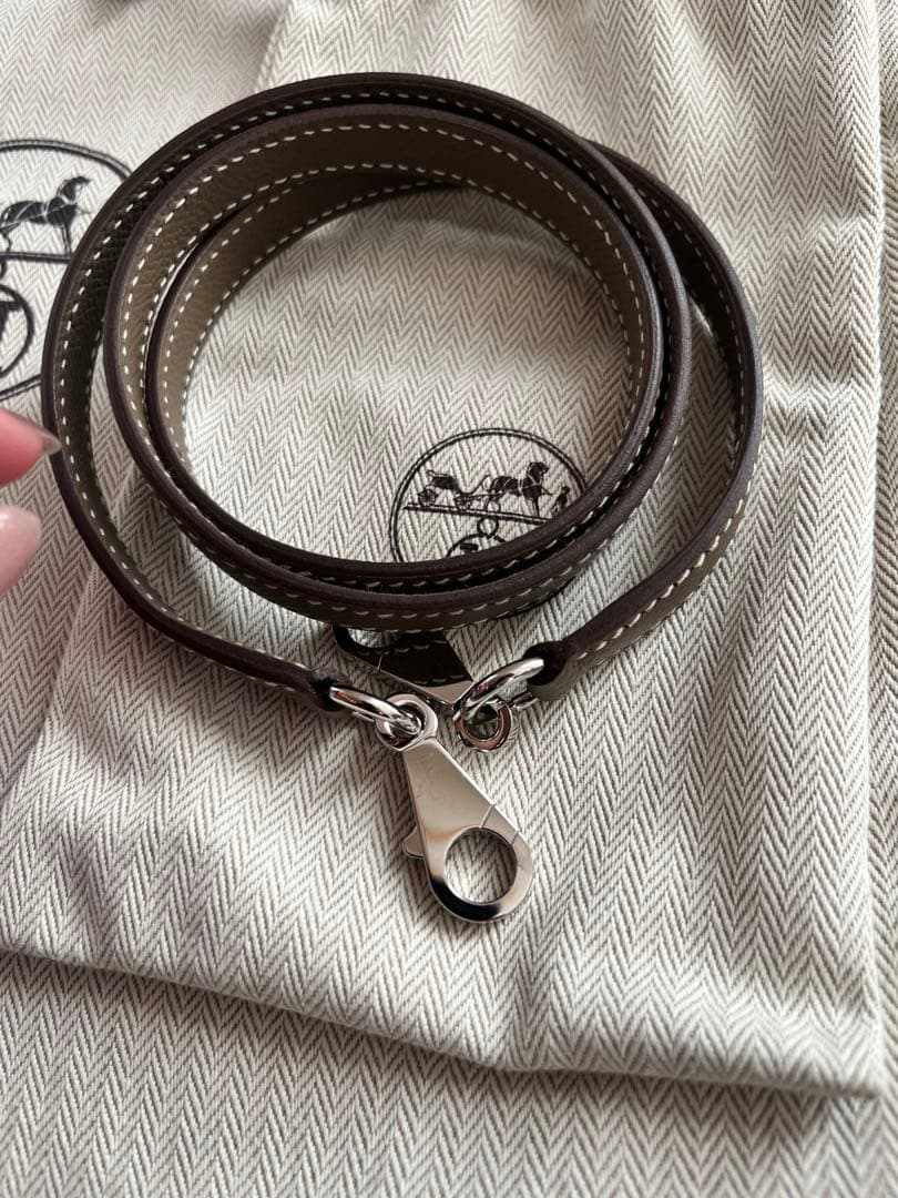 エルメス　ボリード27 ボリードミニ　エトゥープ　マカロンボリード