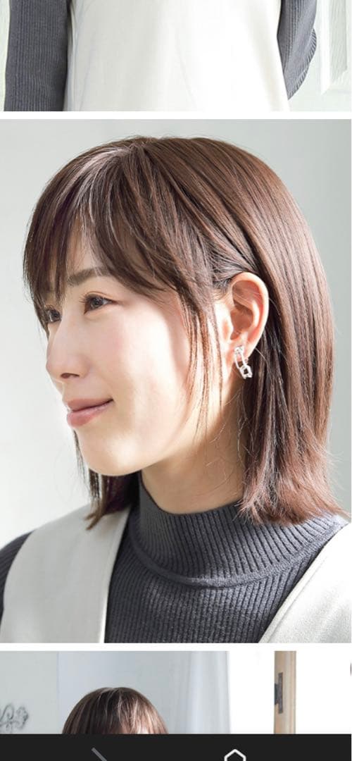 STORYウィッグ ブラウン 通気性良好