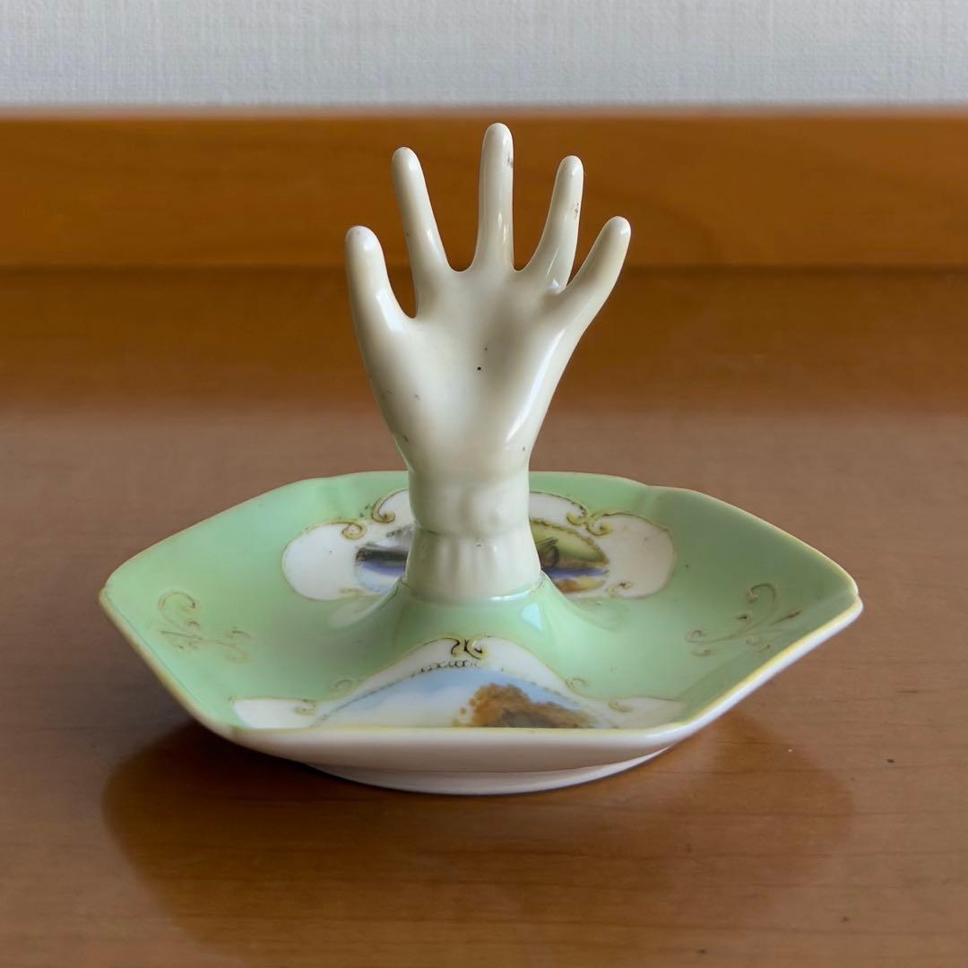 オールドノリタケ　里帰り　オクトゴナル　六角　蓋もの3点セット　金盛り