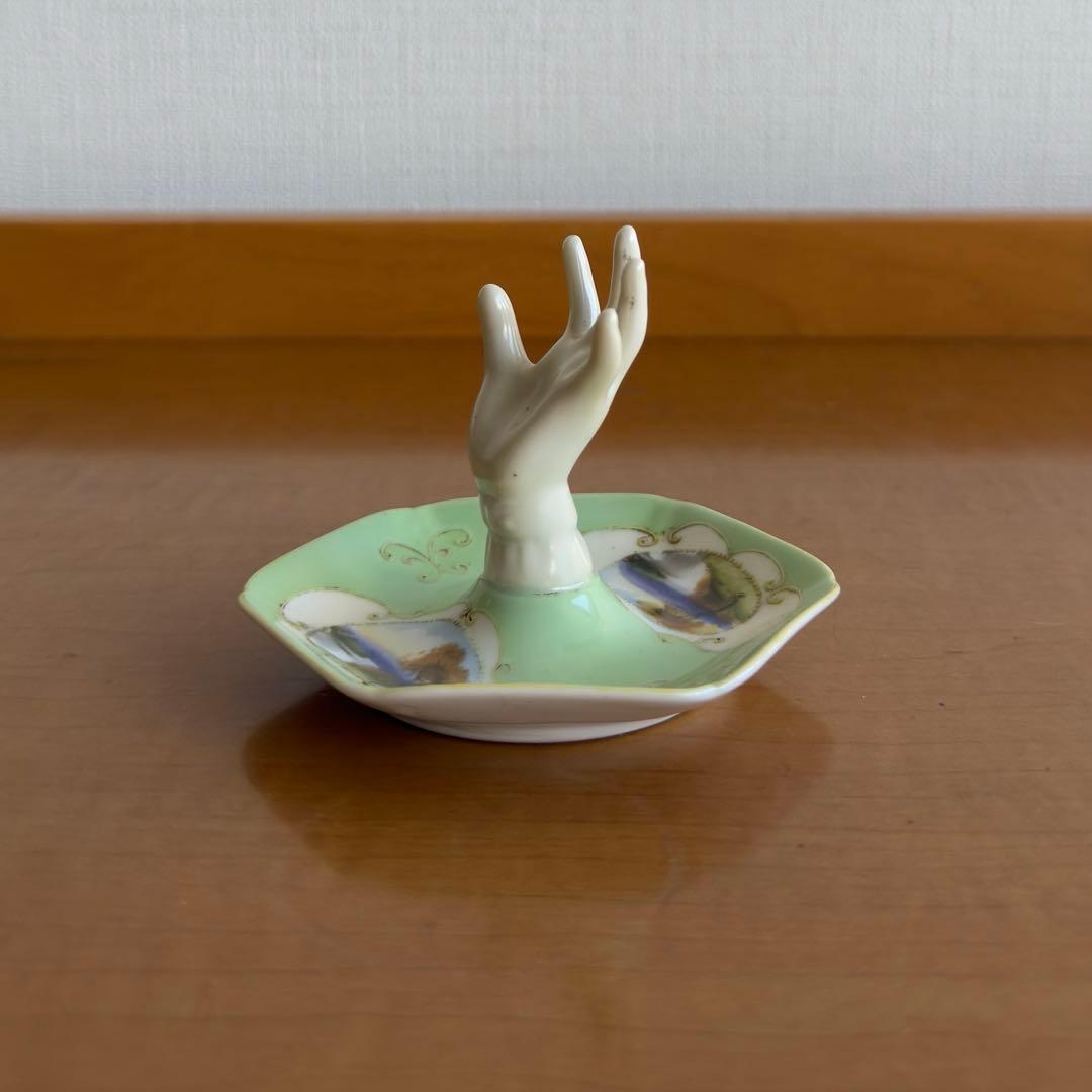 オールドノリタケ　里帰り　オクトゴナル　六角　蓋もの3点セット　金盛り