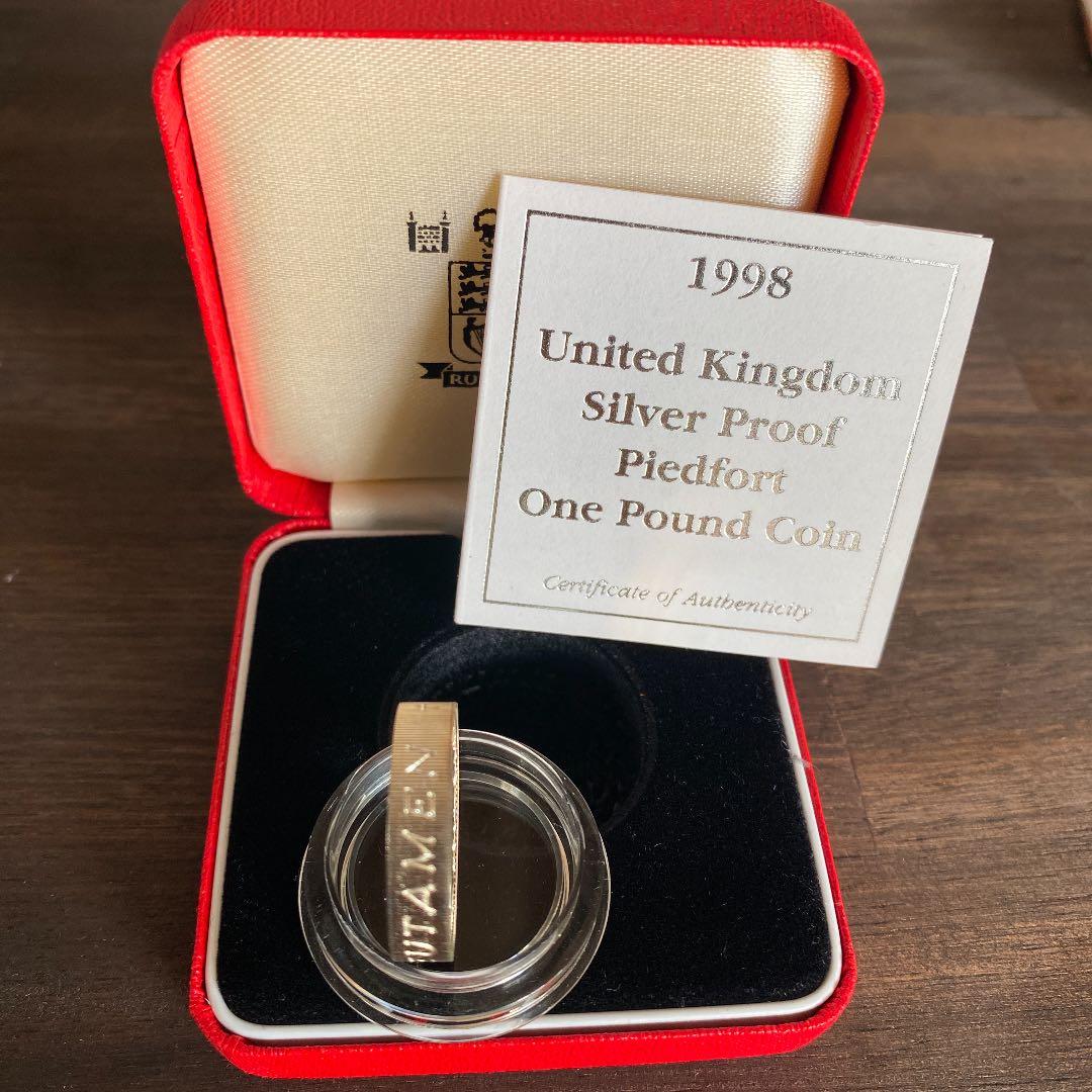 イギリス　1ポンド ピエフォー　1998年