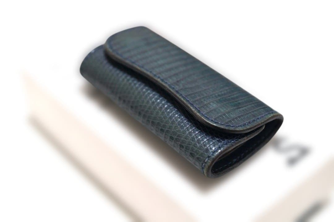 WILDSWANS SP-CLIPPER2 リザード レザー キーケース