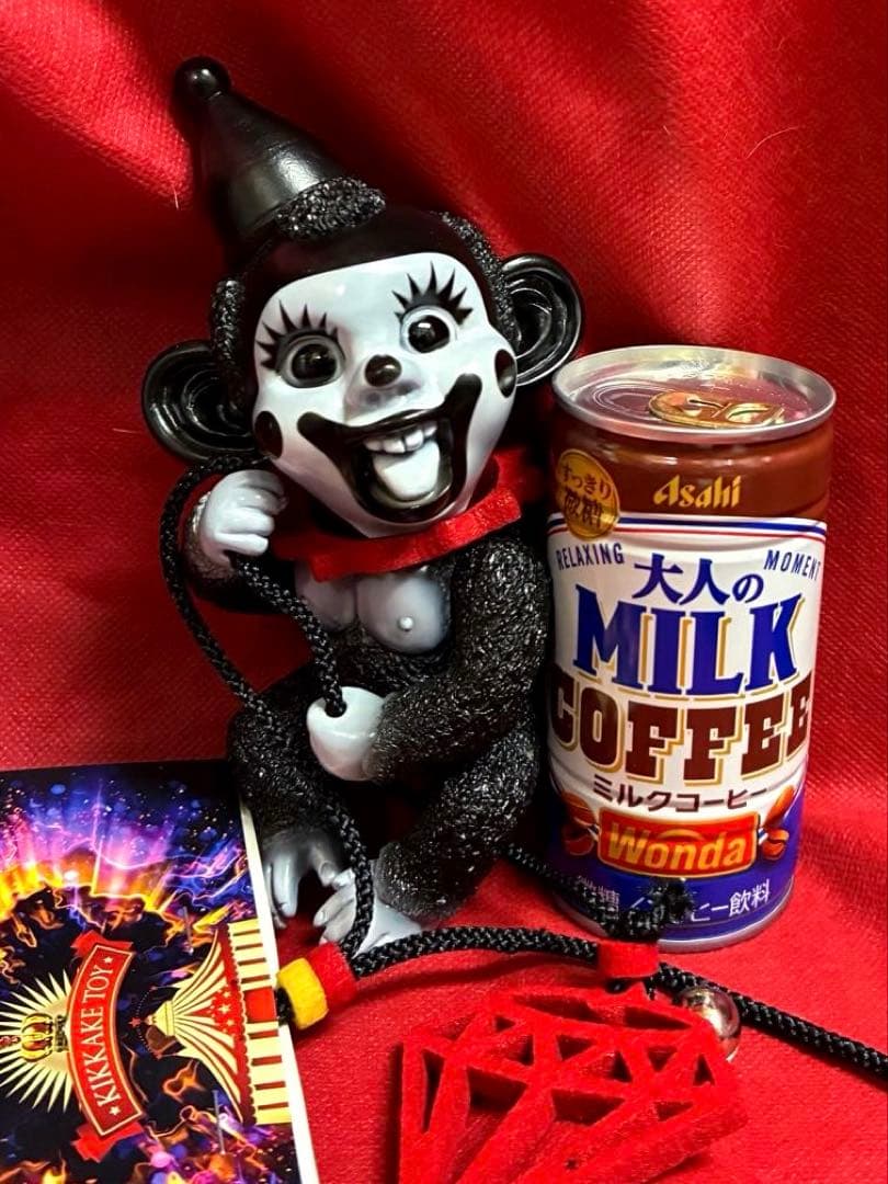 【インディーズ系】■ピエロ 猿 ソフビ / KIKKAKE TOY