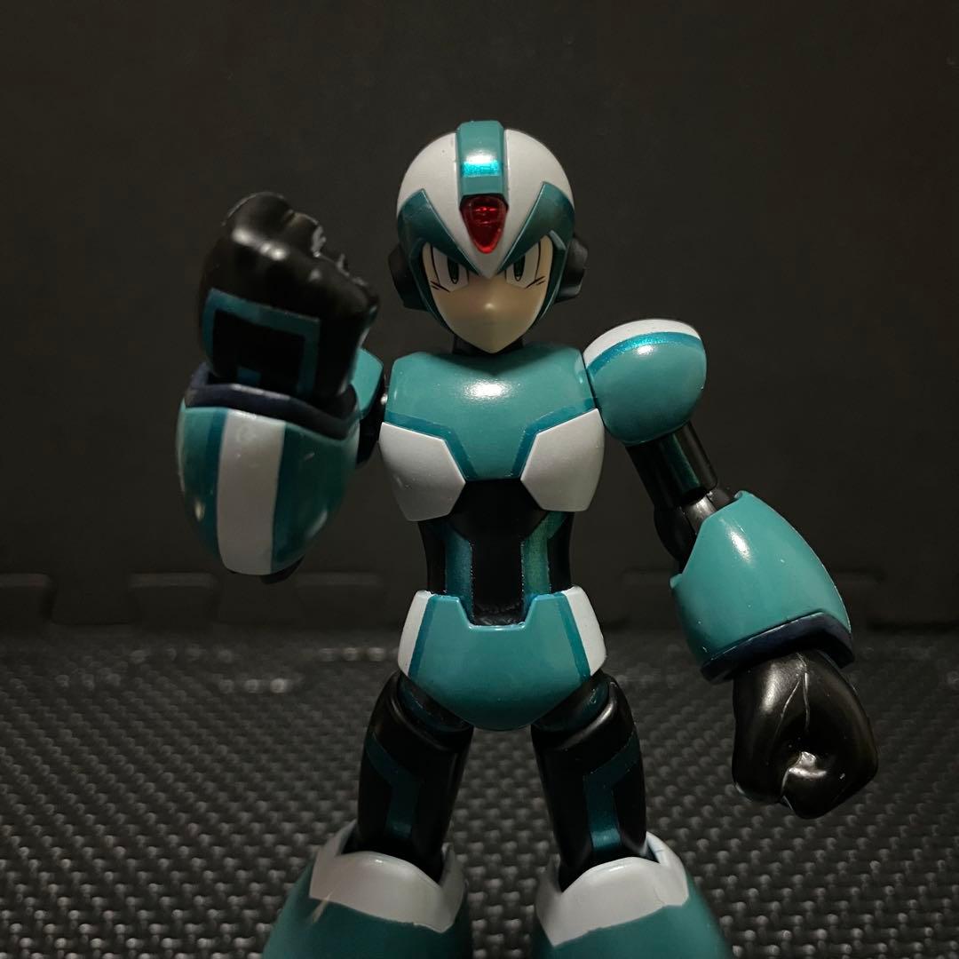ロックマンx コトブキヤ　dive アーマー風全塗装　フィギュア　megaman