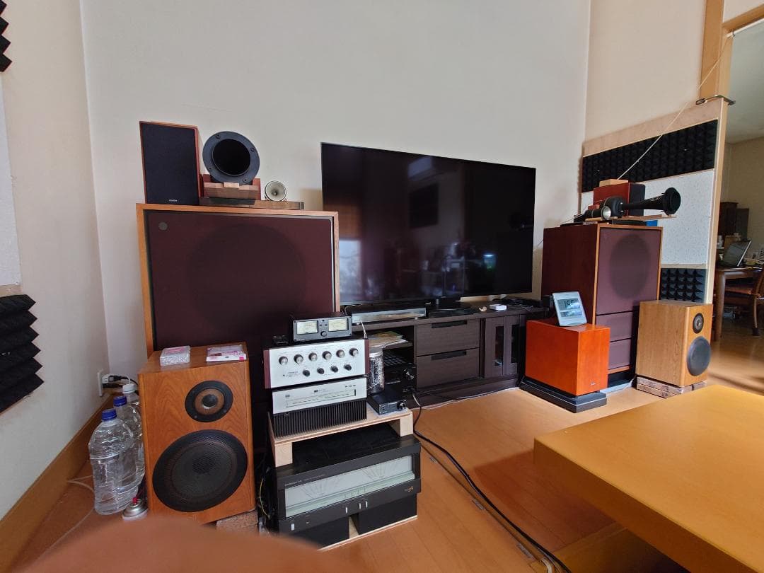 天然黒御影石 極厚オーディオボード●246×170×100● 5面磨き　ペア